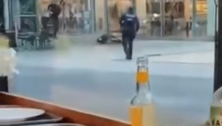 Almanya’da polise bıçaklı saldırı