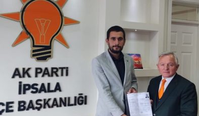 Mehmet Kerman, İpsala için AK Parti’den aday adayı