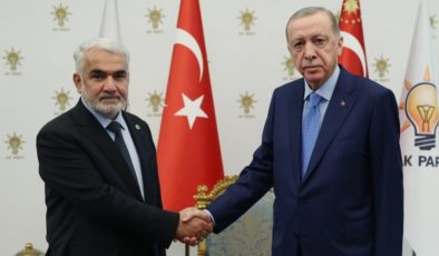 AK Parti’de Erdoğan-Yapıcıoğlu buluşması