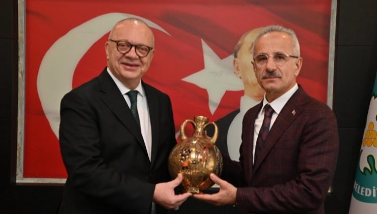 Başkan Ergün, Bakan Uraloğlu’nu ağırladı