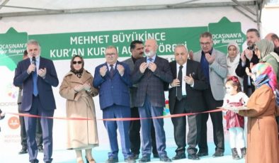 Kayseri Kocasinan’da Mehmet Büyükince Kur’an Kursu açıldı