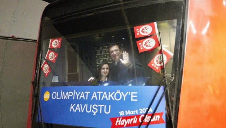 Ataköy-İkitelli metro hattı hizmete girdi