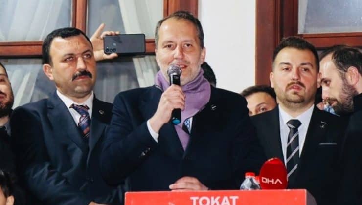 Fatih Erbakan Tokat’ta Yüksek Kahve’de vatandaşlara seslendi