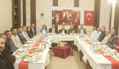 Gelecek Partisi Keşan Belediye Başkan Adayı Aydoğan  Ersöz’den iftar yemeği