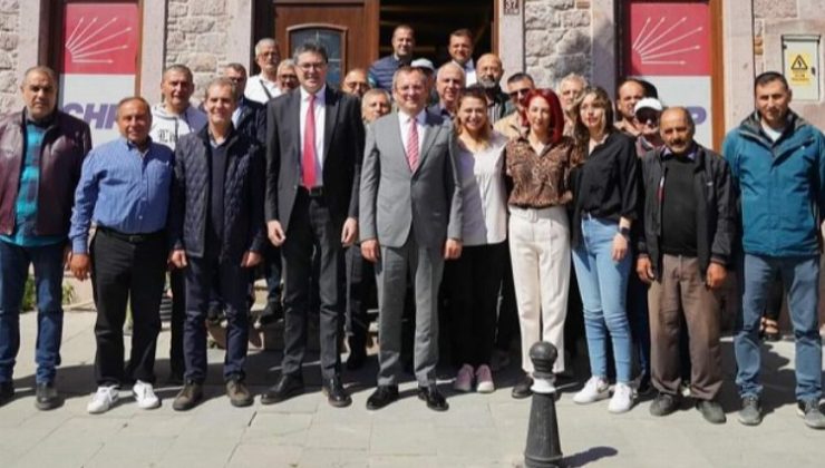 CHP heyetinden Başkan Ergin’e ziyaret