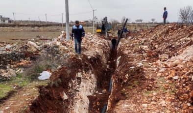 Bahçebaşı Mahallesine kanalizasyon hattı döşendi