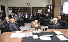 Vali Sezer’den Başkan Mehmet Özcan’a hayırlı olsun ziyareti