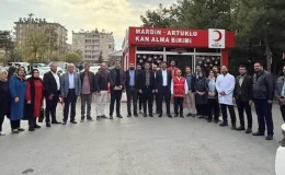 AK Parti Mardin’den kan bağışı