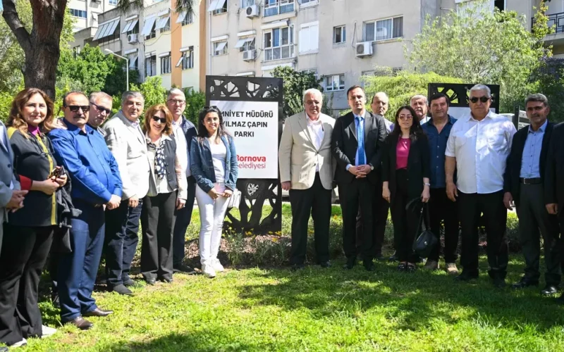 Efsane Emniyet Müdürü Yılmaz Çapın’ın adı İzmir Bornova’da yaşayacak