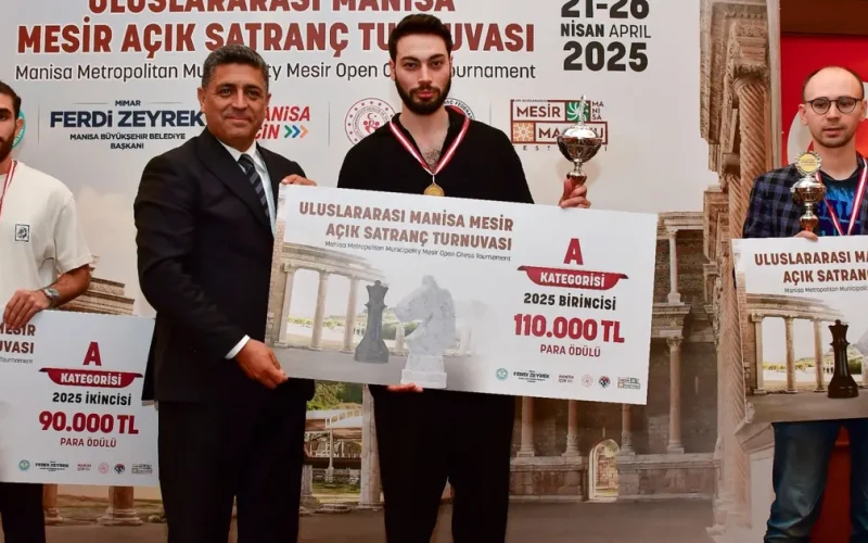 Manisa Festivali Satranç Turnuvası’nda şampiyon belli oldu