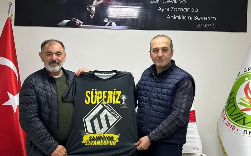 Şampiyon Bursa Livanespor’dan ASFK Başkanı Dağ’a ziyaret