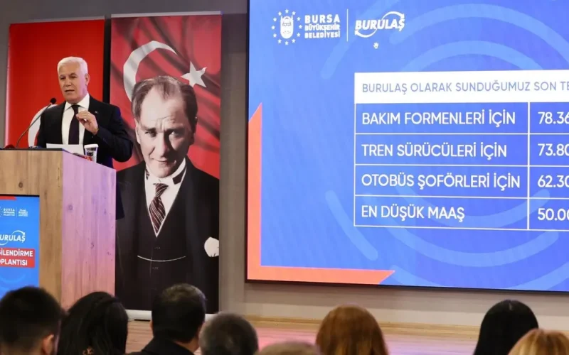 Başkan Bozbey’den BURULAŞ açıklaması: Yüzde 47 zam talebi sürdürülebilir değil