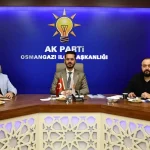 Bursa Osmangazi’de AK Parti Mahalle Başkanlarıyla buluştu