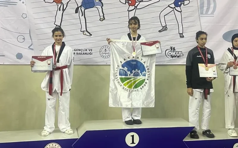 Ecrin Yılmaz, Sakarya’nın gururu oldu