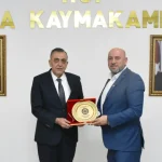 Ege Bölgesi İş İnsanları Federasyonu’ndan Buca Kaymakamlığı’na ziyaret