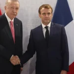 Erdoğan, Macron’la görüştü