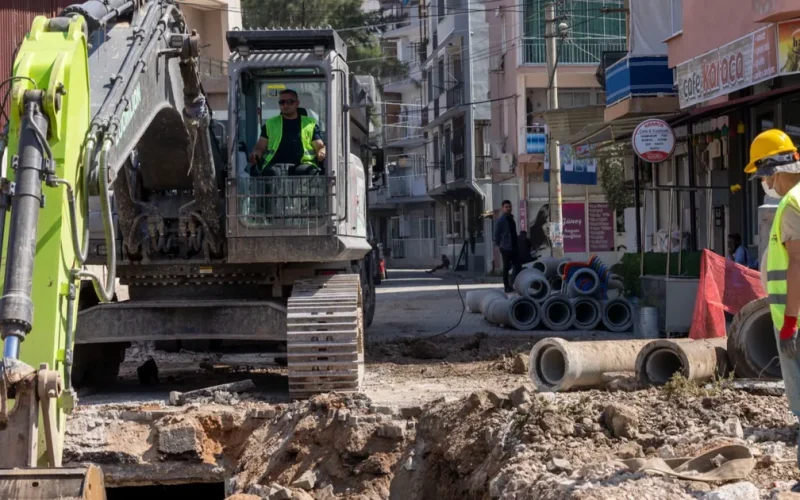 İZSU’dan Bayraklı’da altyapı hamlesi