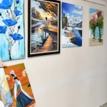 Kaklıç Sanat Akademisi’nin yıl sonu sergisi büyük ilgi gördü
