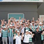 Karataylı çocuklar Konyaspor antrenmanını izledi