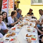 Manisa’da Hıdırellez kahvaltısı
