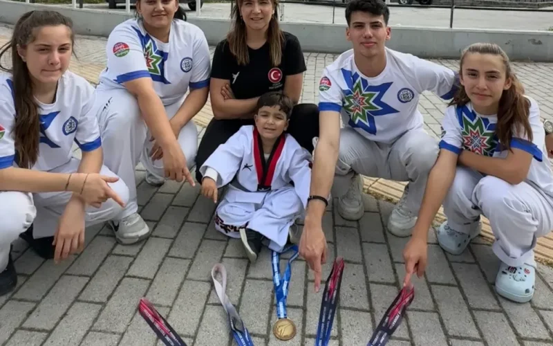 Muğlalı sporcular Yunanistan’da tarih yazdı