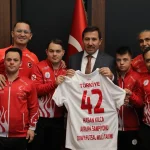 Özel sporculardan Karatay’a ziyaret
