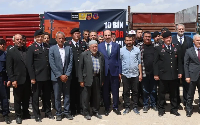 “Reflektör Tak, Görünür Ol” projesi ile çiftçilere 10 bin adet reflektör dağıtılacak