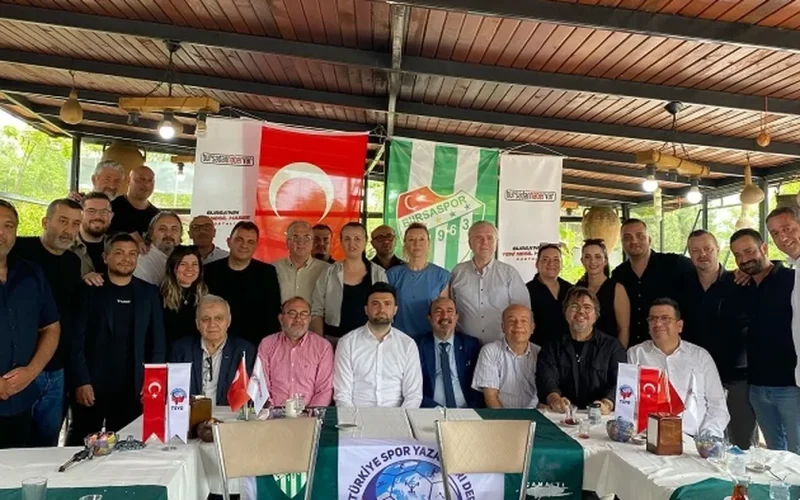 TSYD Bursa Şubesi Enes Çelik’i ağırladı