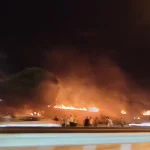Bursa Mudanya Yolu'nda alevler yükseldi! Çağrışan'da yangın paniği!