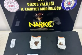 Düzce'de uyuşturucu operasyonu: 2 tutuklama