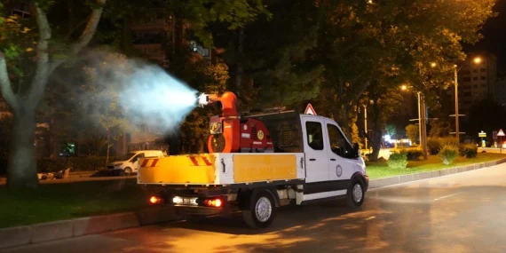 Eskişehir Büyükşehir’den haşerelerle yoğun mücadele