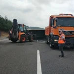 Bolu Dağı Tüneli’nde kaza! İstanbul istikameti trafiğe kapandı!