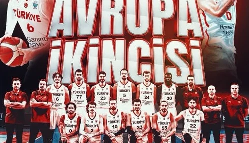 12 Dev Adam Avrupa ikincisi oldu! Tebrikler peş peşe geldi