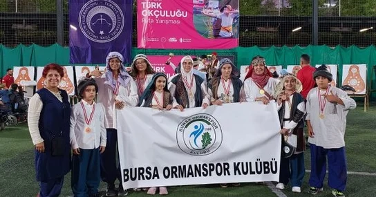 Bursa Ormanspor okçularından başarılı çıkış