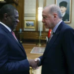 Erdoğan, Mashatile'yi Külliye'de kabul etti
